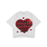Compliments Loved You Are White Vintage Shirt