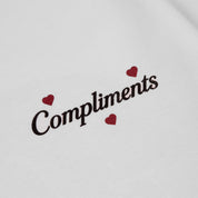Compliments Loved You Are White Vintage Shirt