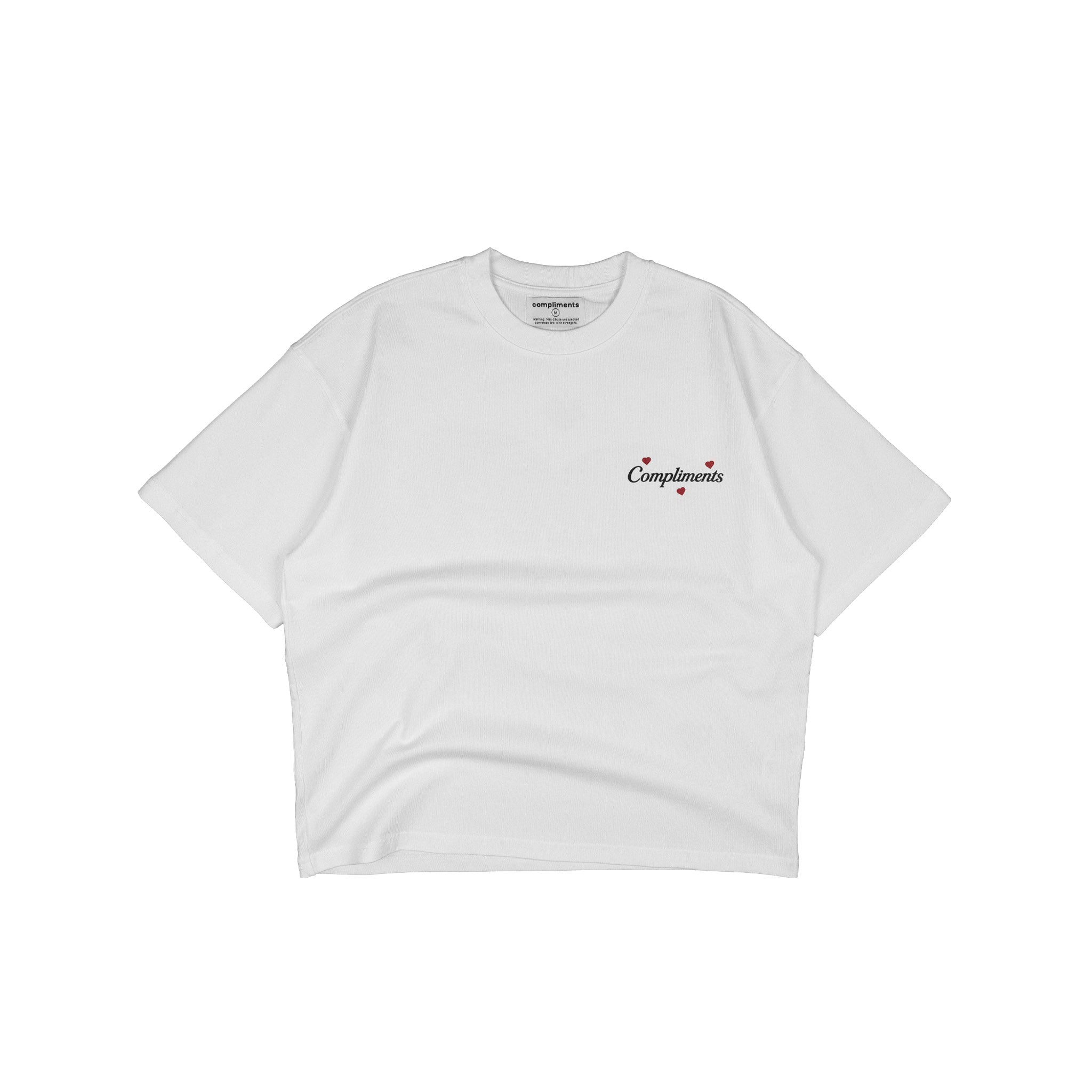 Compliments Loved You Are White Vintage Shirt