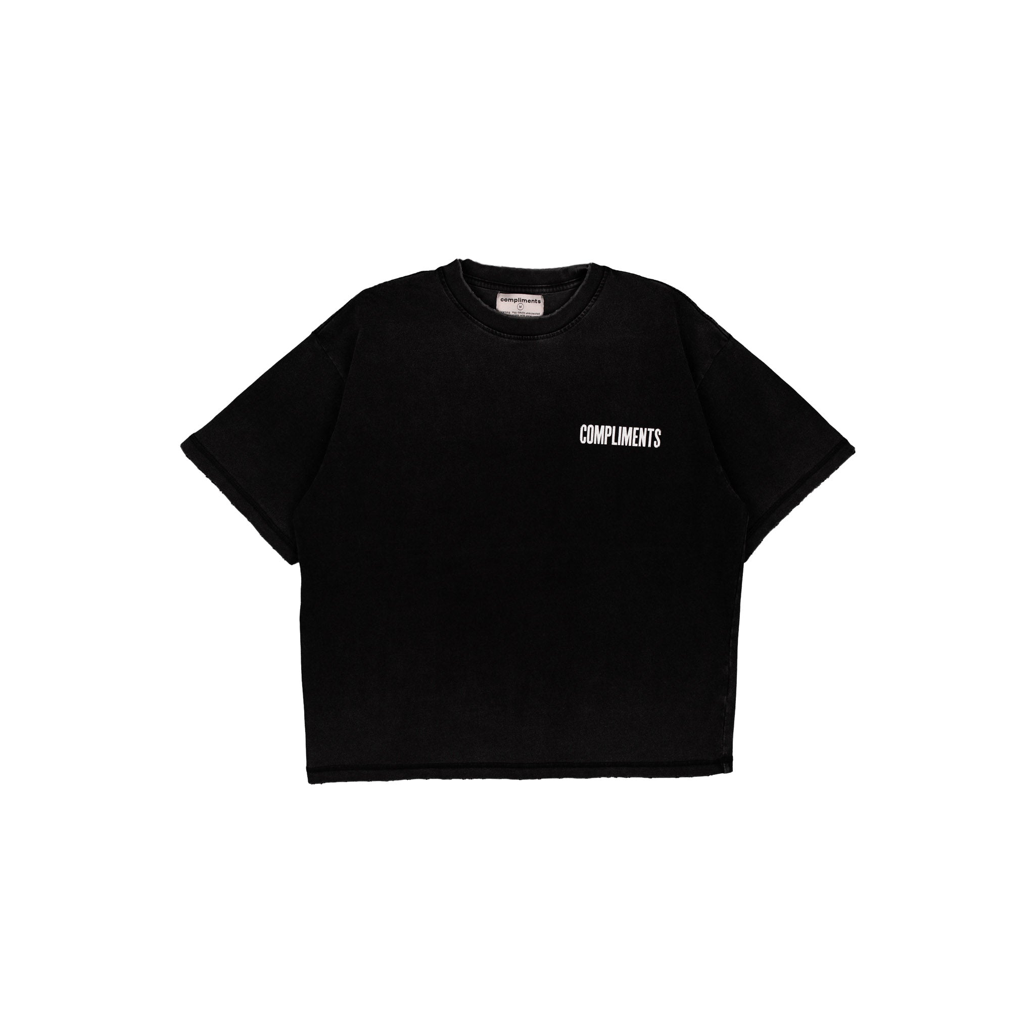 Compliments Every Night Black Vintage Shirt