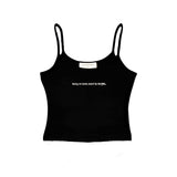 Compliments Easy to Love, Hard to Forget Women's Tank Black