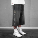 Commons Studios Rivet Sweatshort Concrete