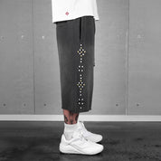 Commons Studios Rivet Sweatshort Concrete