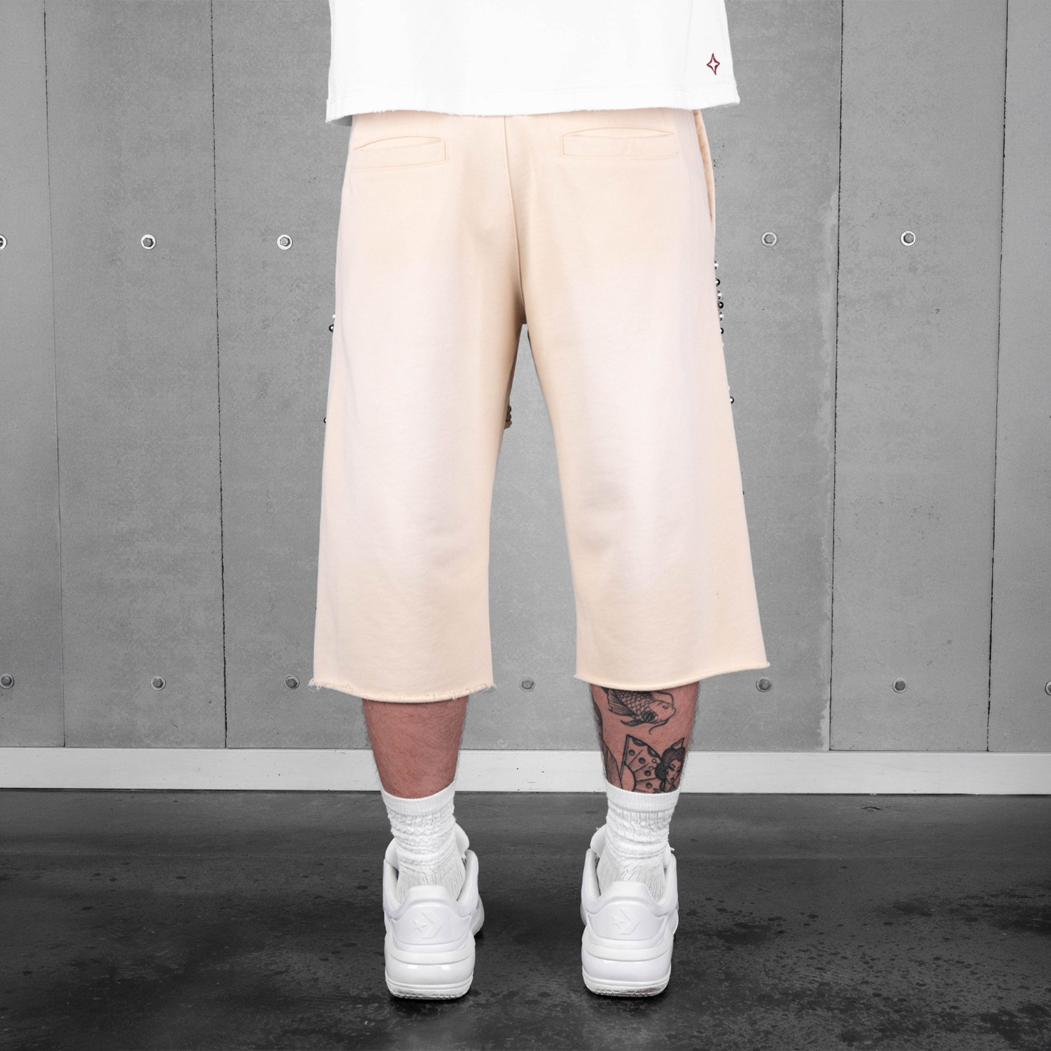 Commons Studios Rivet Sweatshort Cream