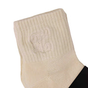Common Hype Mid Cut Socks Cream (3-Pack) - Common Hype