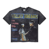 Vale Forever Cross Bling Tee Black