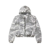 Vale Forever Winter Crystal Camo Work Jacket Grey