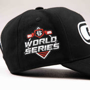 Common Hype C Star World Series Snapback Hat Black - Common Hype