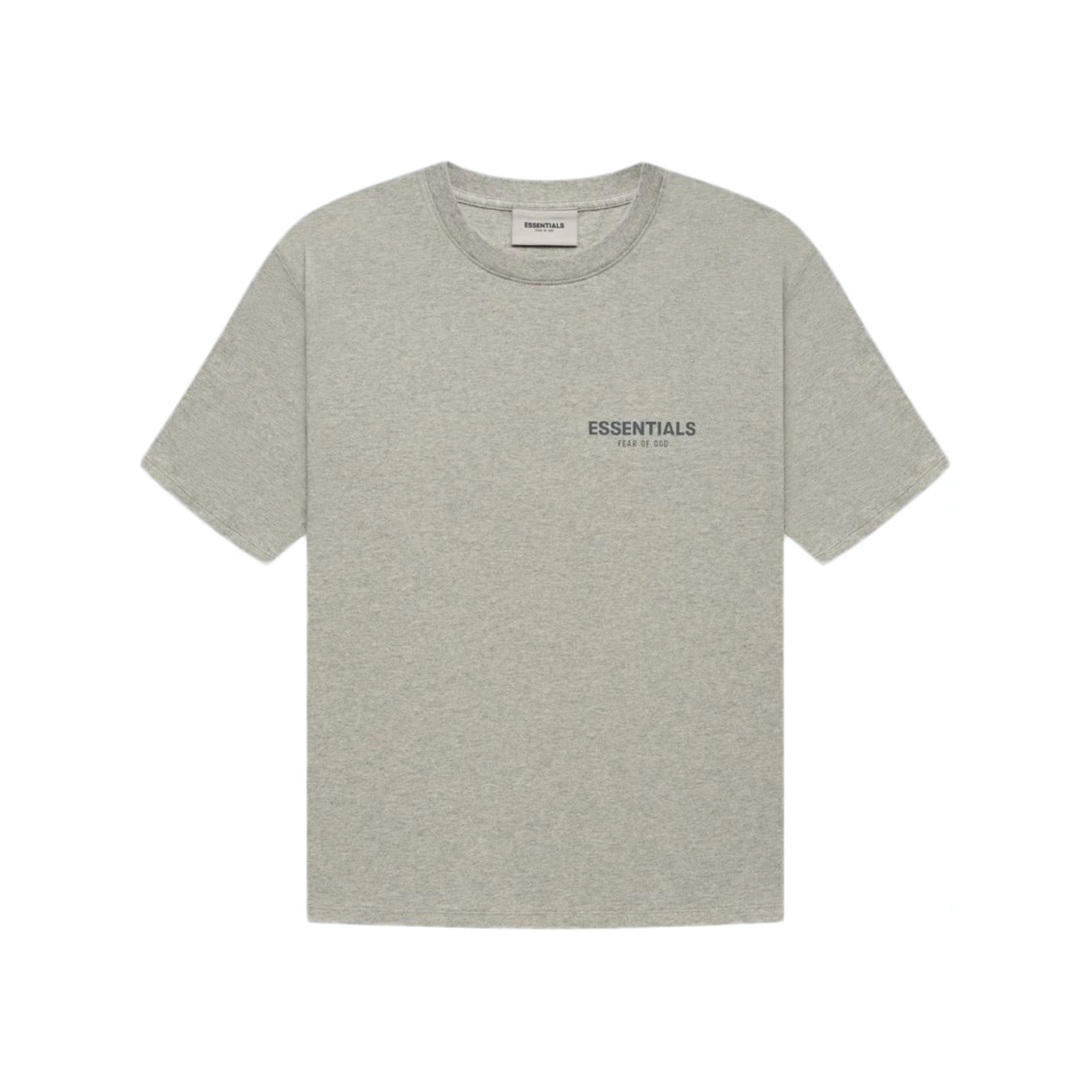 Fear of God Essentials Dark Heather Oatmeal Polo Sweatshirt