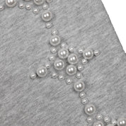 Commons Pearled Star Sweatshort Dark Heather Grey