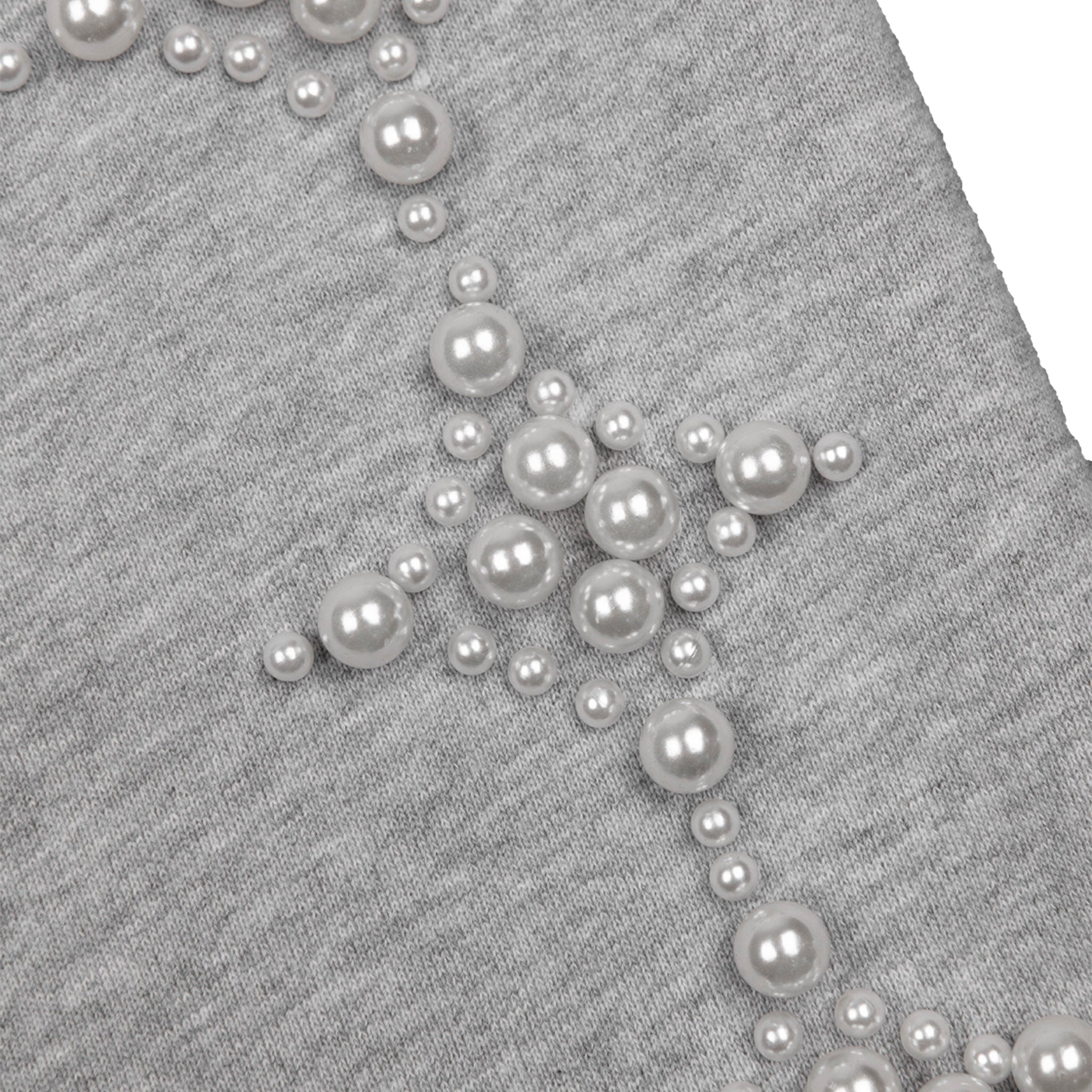 Commons Pearled Star Sweatshort Dark Heather Grey
