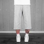 Commons Pearled Star Sweatshort Dark Heather Grey