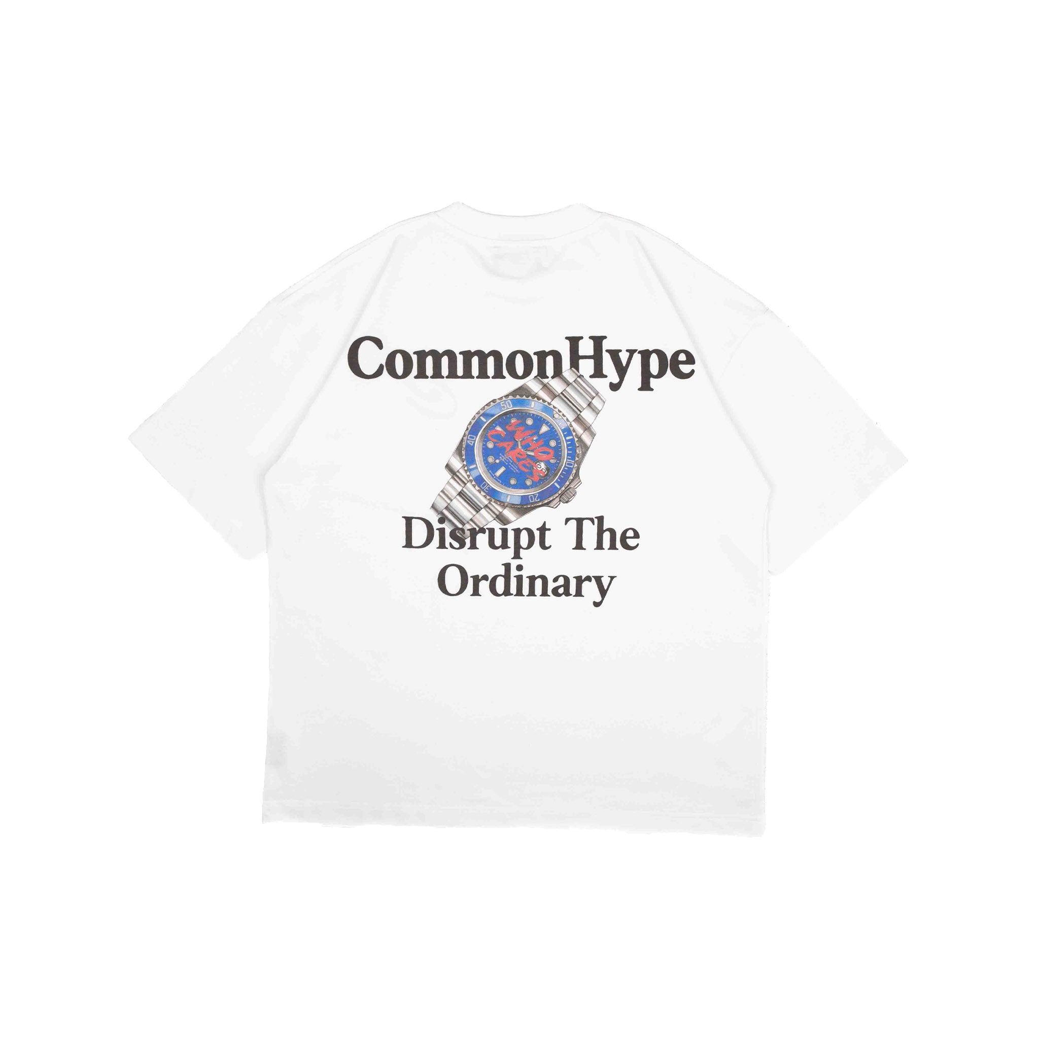 Common Hype Disrupt Time Tee White - Common Hype