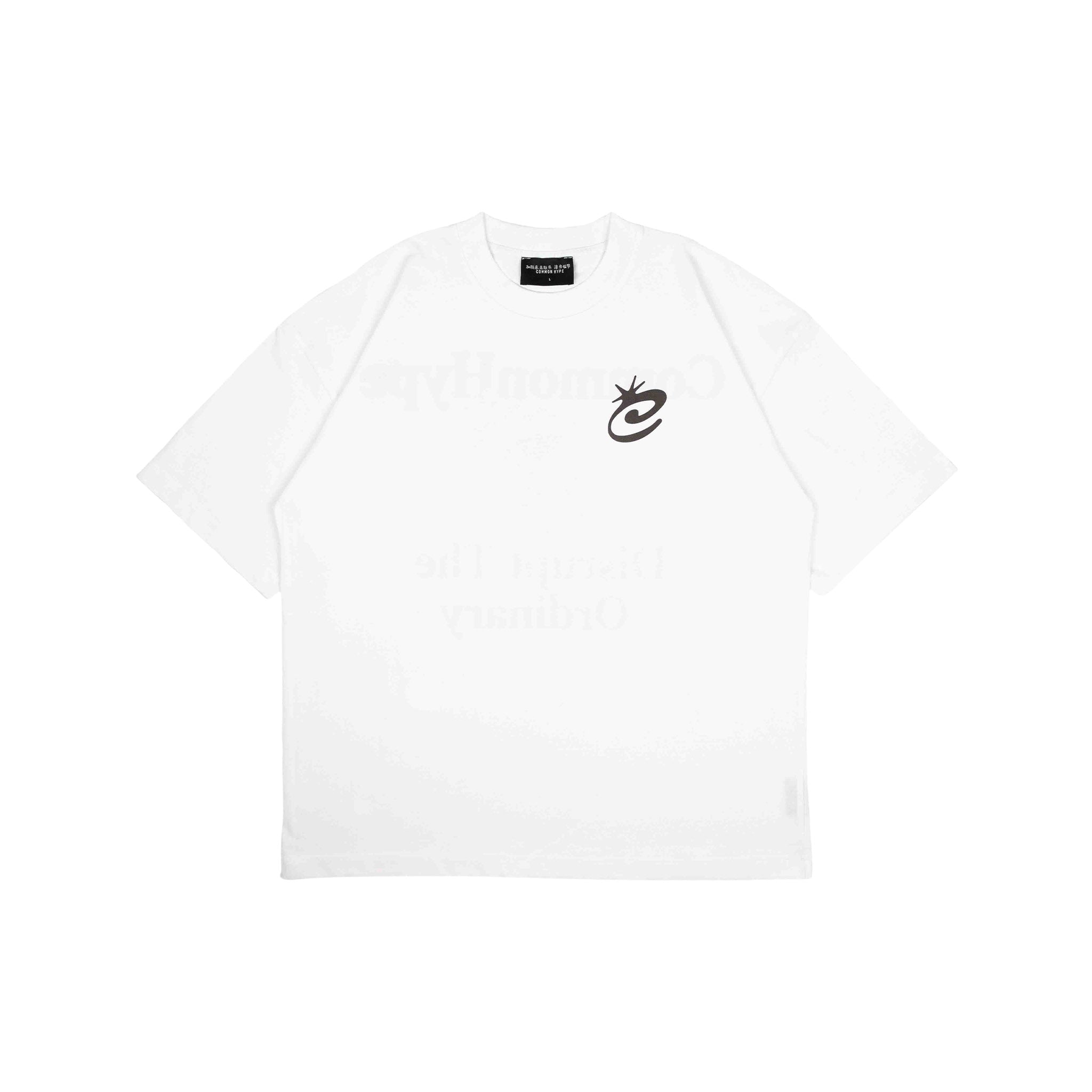 Common Hype Disrupt Time Tee White - Common Hype