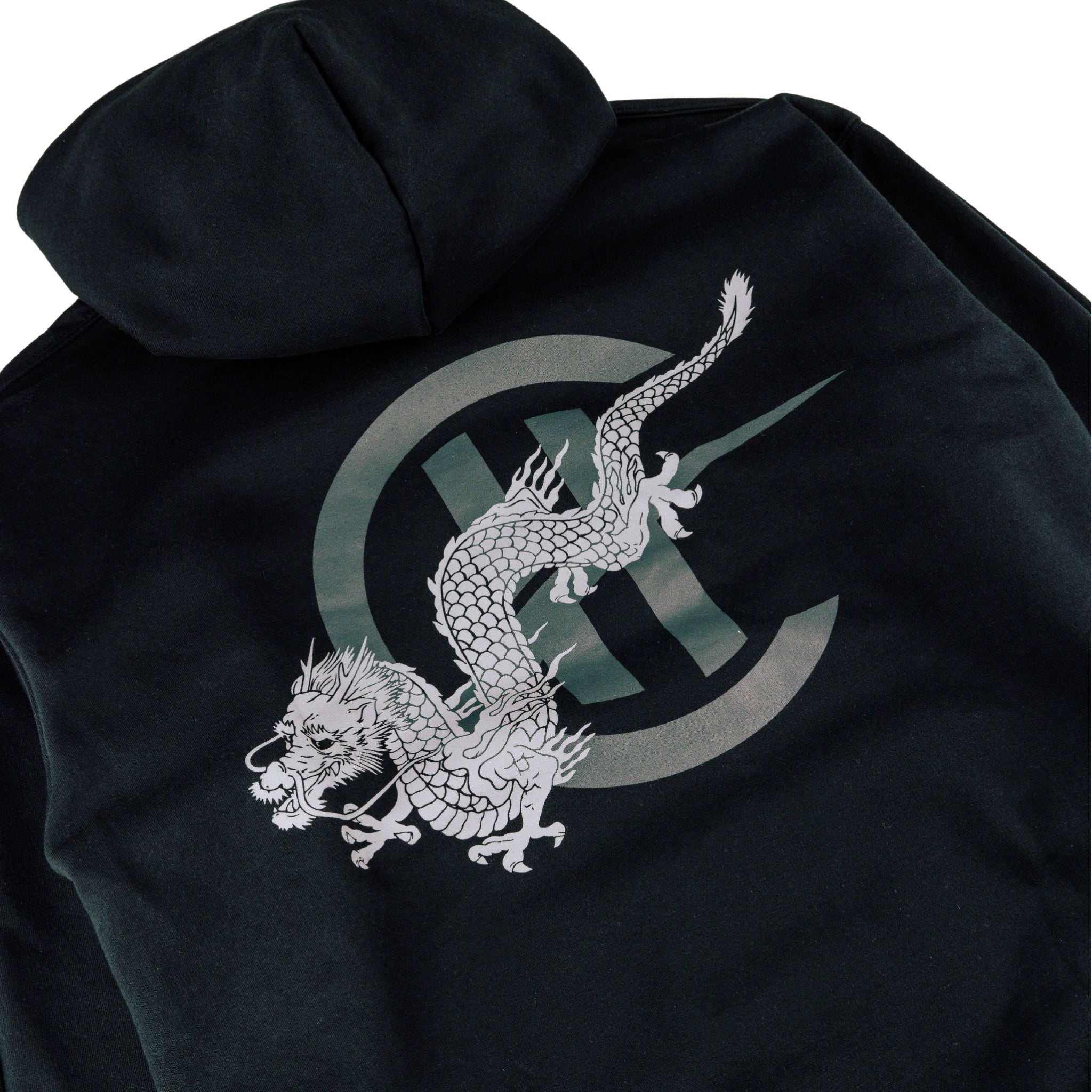 Common Hype ‘Dragon’ Fleece Hoodie Black