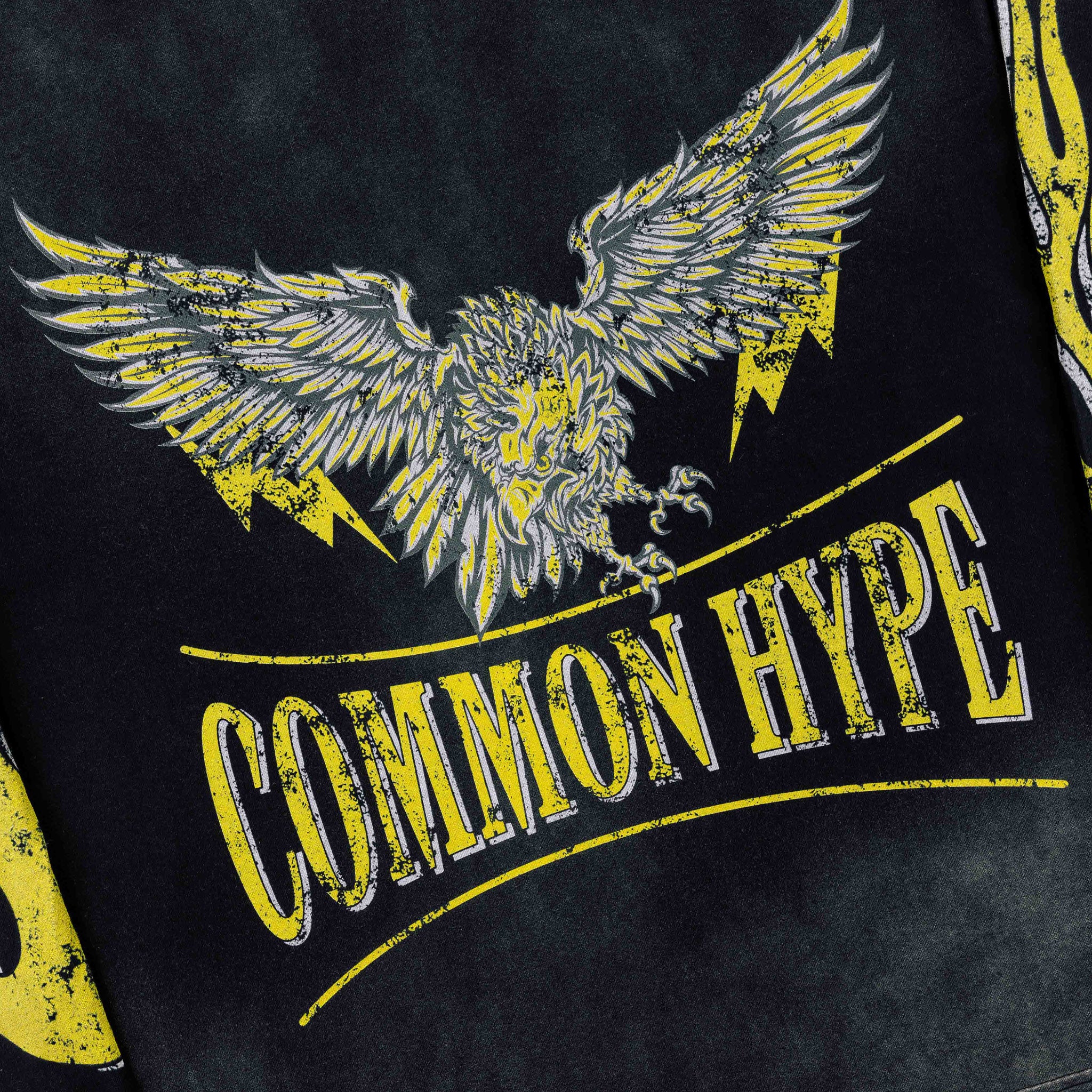 Common Hype 'Eagles Edge' Charcoal Long Sleeve