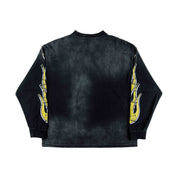 Common Hype 'Eagles Edge' Charcoal Long Sleeve