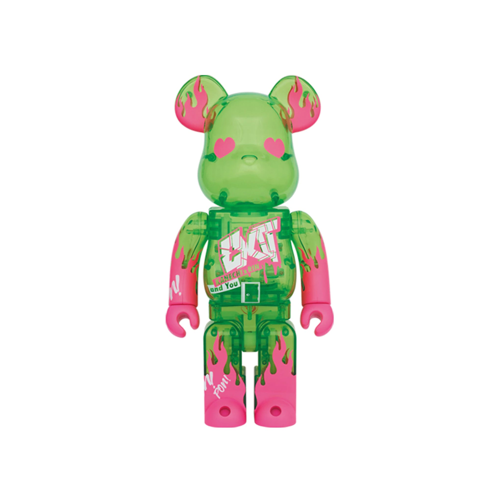 Bearbrick Exit 400% Green - Common Hype