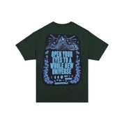 Cactus Jack by Travis Scott Open Your Eyes Tee Green - Common Hype