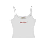 Compliments Flirt First, Argue Later Women's Tank White