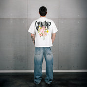 Common Hype Bouquet Tee White
