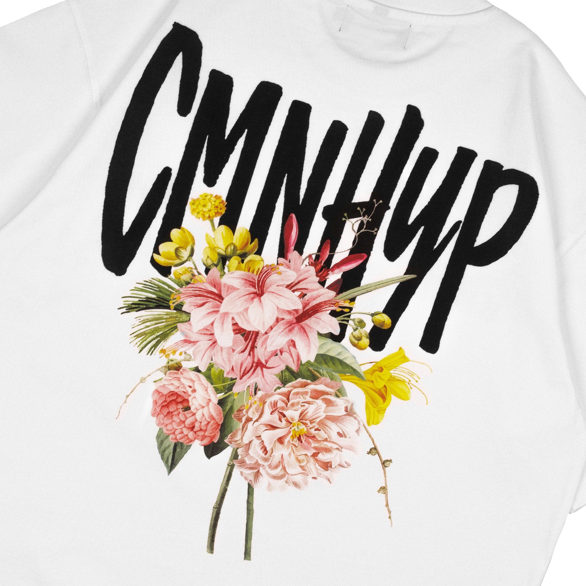 Common Hype Bouquet Tee White