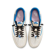 Jordan 1 Retro Low OG SP Fragment x Travis Scott Sail Military Blue