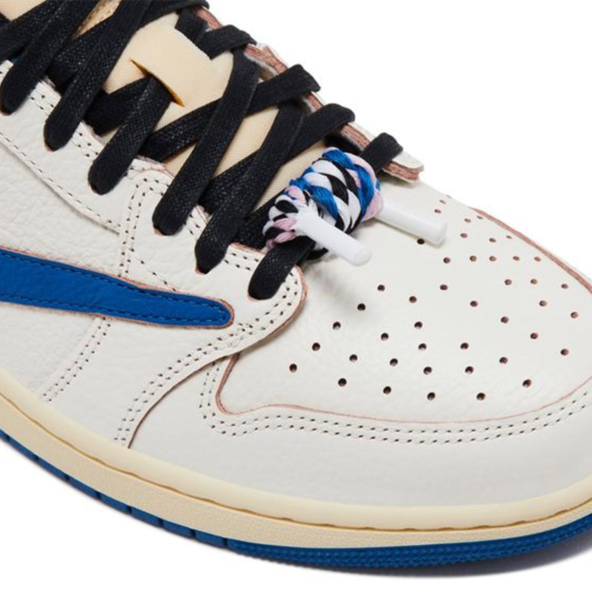 Jordan 1 Retro Low OG SP Fragment x Travis Scott Sail Military Blue