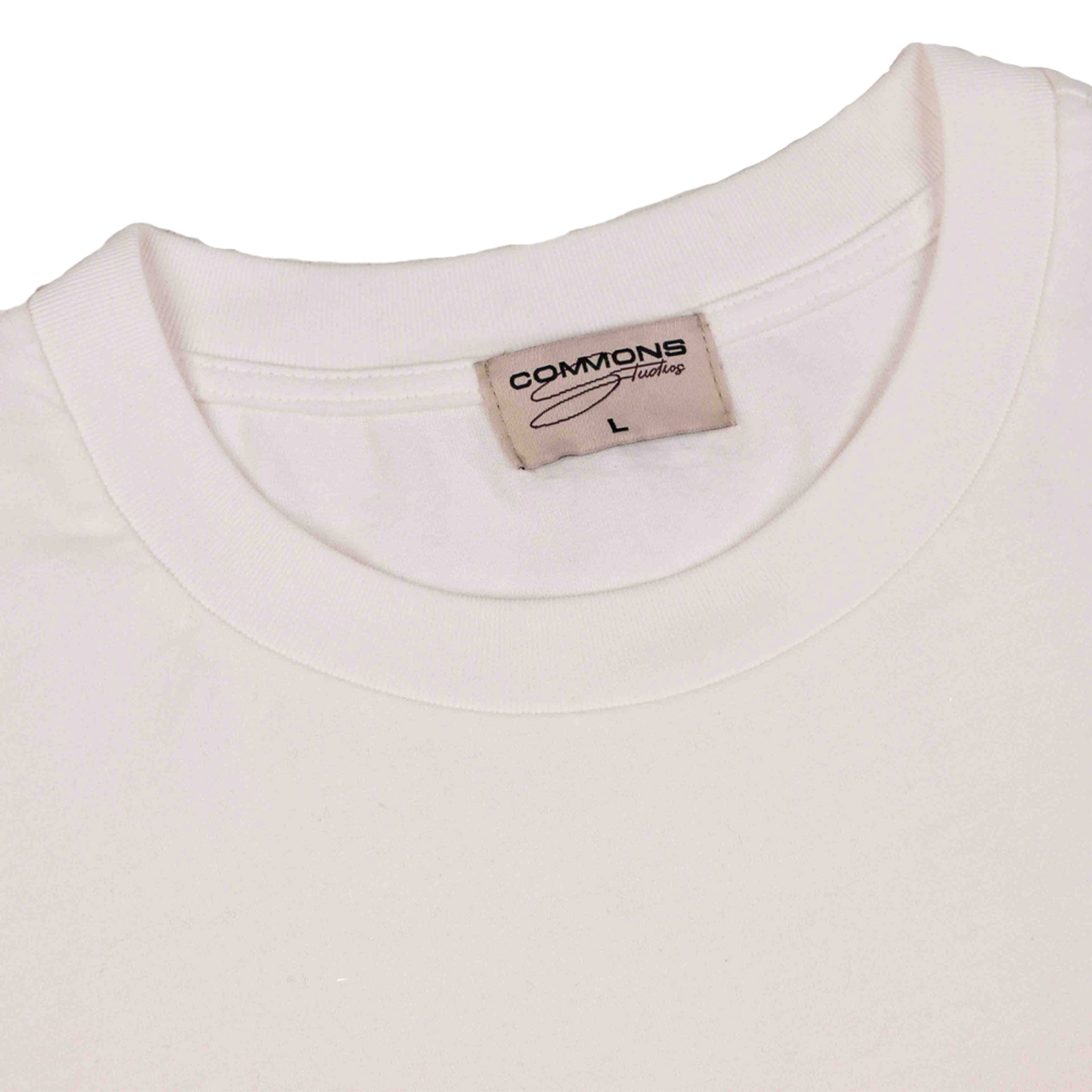 Commons In Her Gaze Tee White - Common Hype