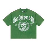 Godspeed Victor Crest Tee Green