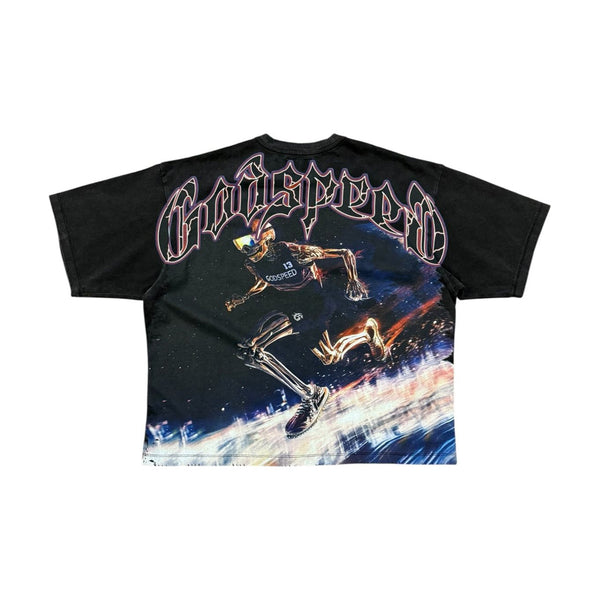 Godspeed GSPD Run Club T-shirt Black | Common Hype