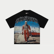 Godspeed Speed Racer T-shirt Black Wash - Common Hype