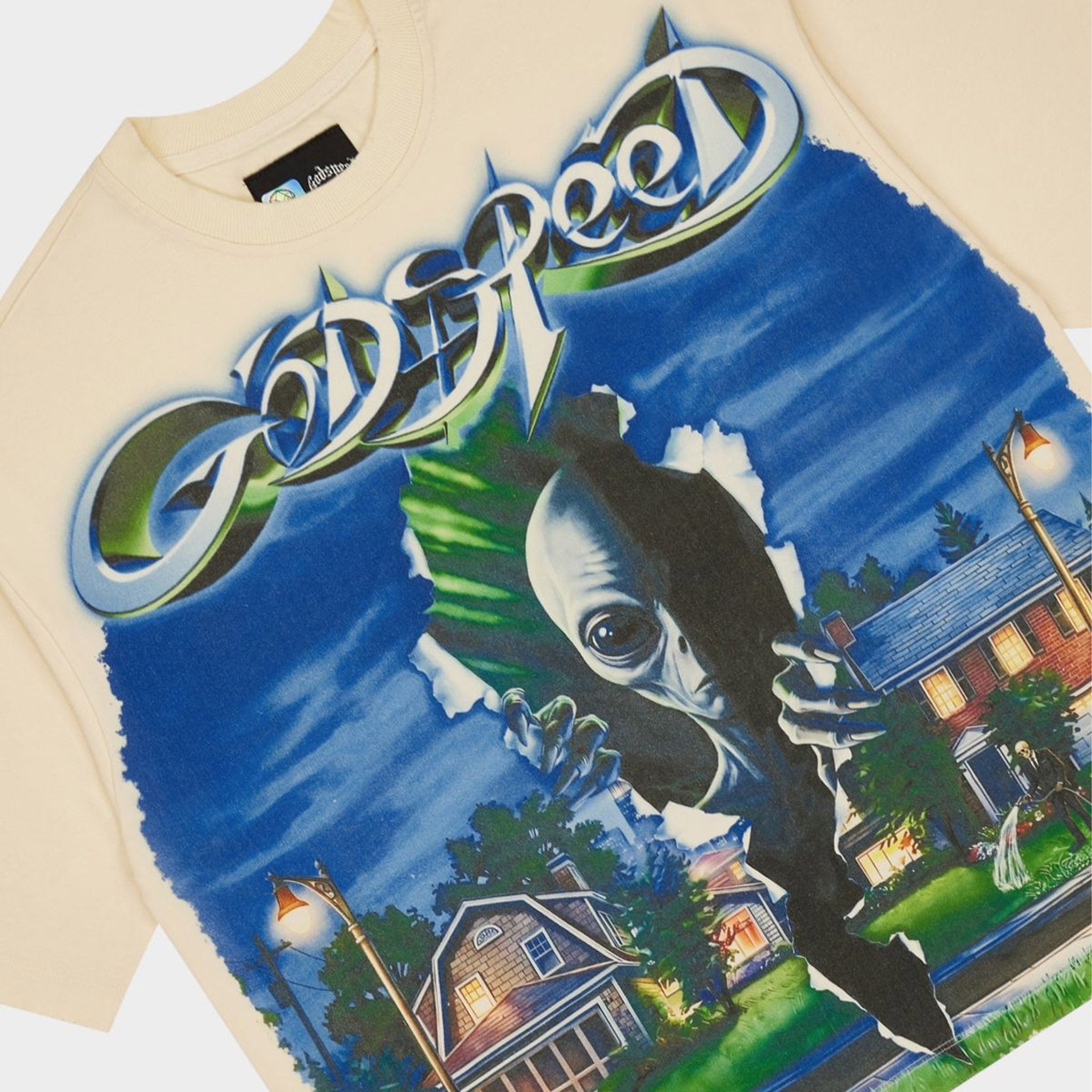 Godspeed Neighborhood Watch T-shirt Bone