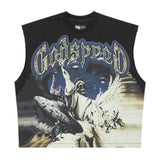 Godspeed The Landing Sleeveless T-shirt Black