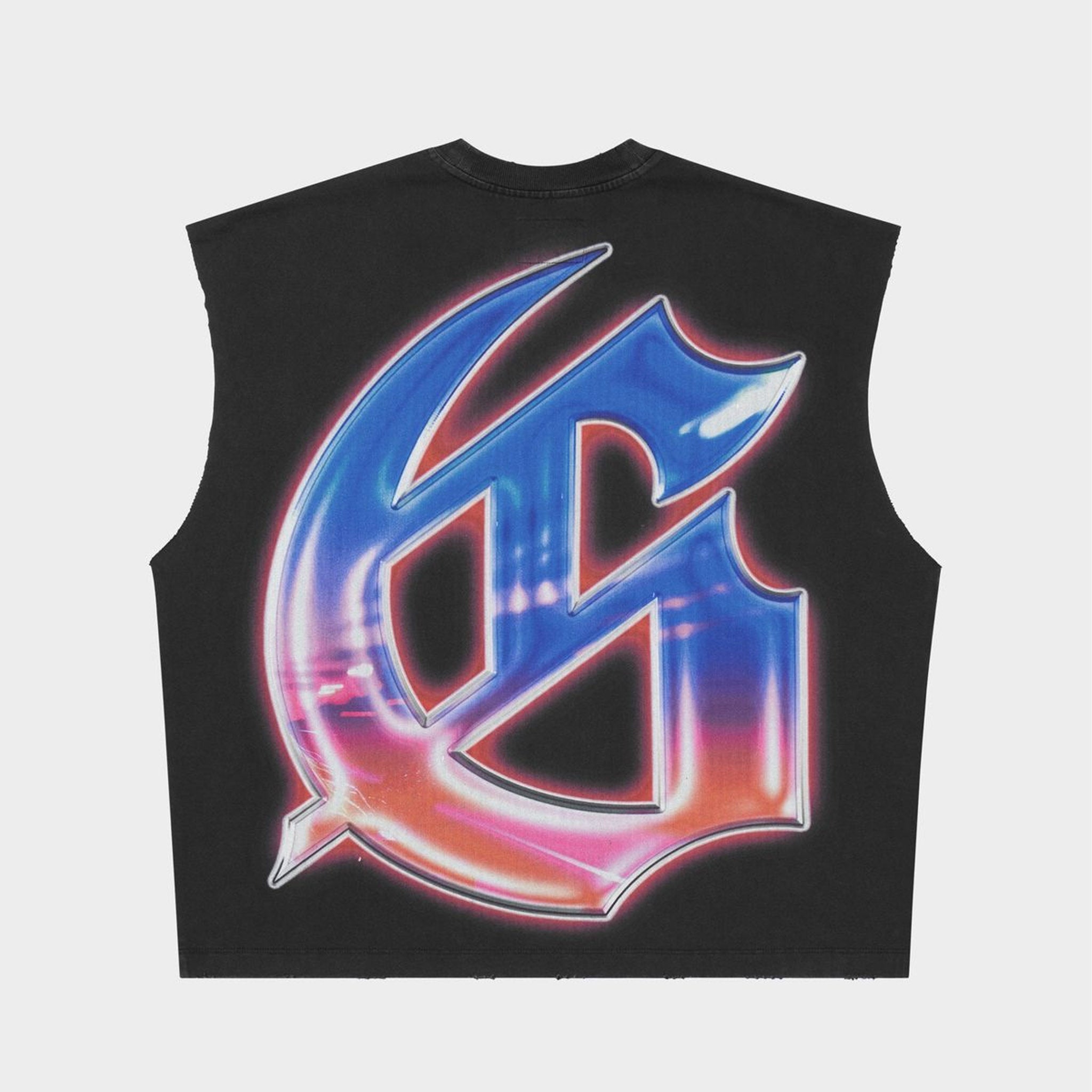 Godspeed FUN Sleeveless T-shirt Black Wash