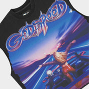 Godspeed FUN Sleeveless T-shirt Black Wash