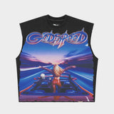 Godspeed FUN Sleeveless T-shirt Black Wash