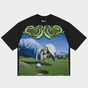 Godspeed Green Reaper T-Shirt Black Wash
