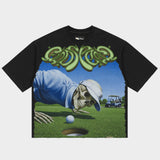 Godspeed Green Reaper T-Shirt Black Wash