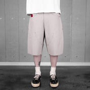 Commons Double Knee Canvas Short Grey