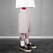 Commons Double Knee Canvas Short Grey