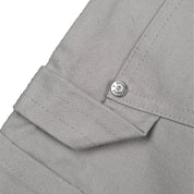 Commons Double Knee Canvas Short Grey
