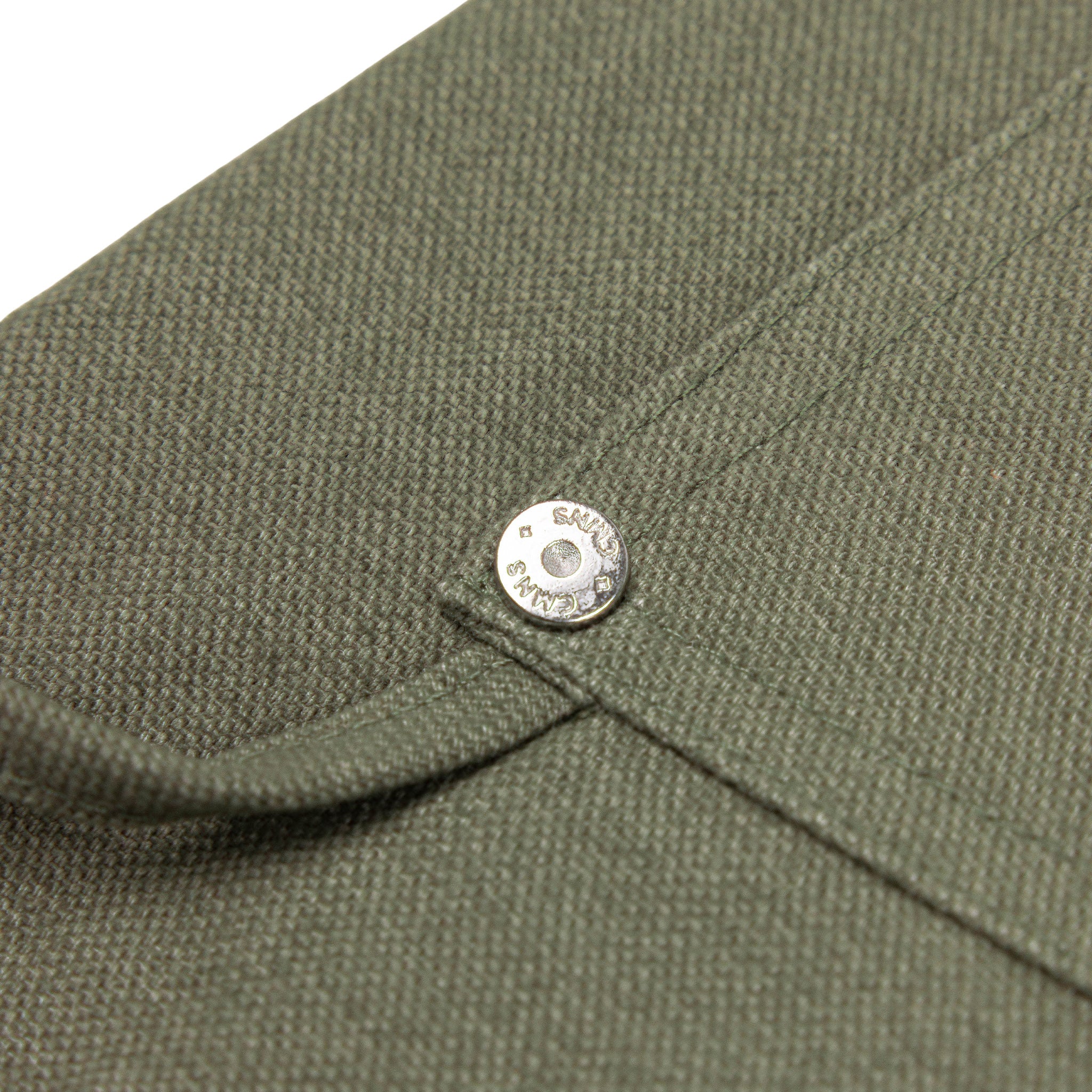 Commons Double Knee Canvas Short Faded Green - Common Hype