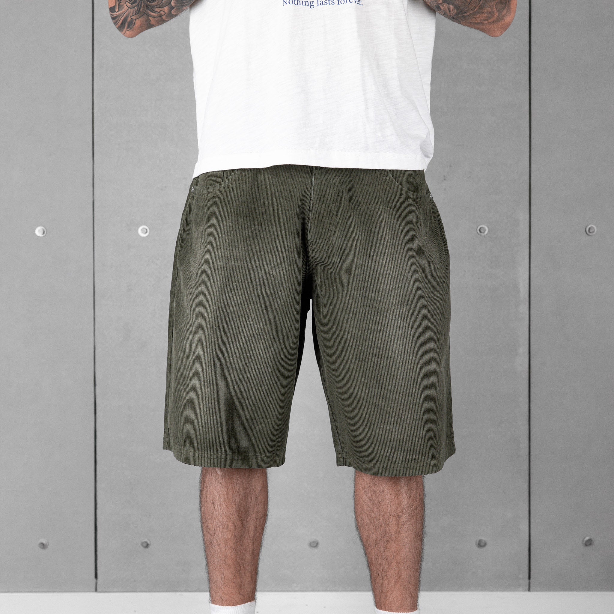 Commons Corduroy Short Faded Olive