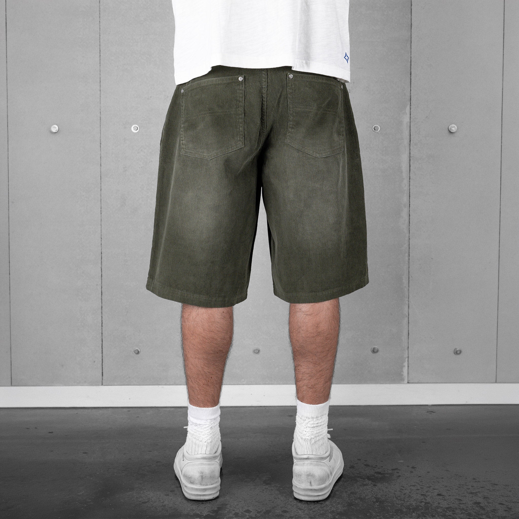 Commons Corduroy Short Faded Olive