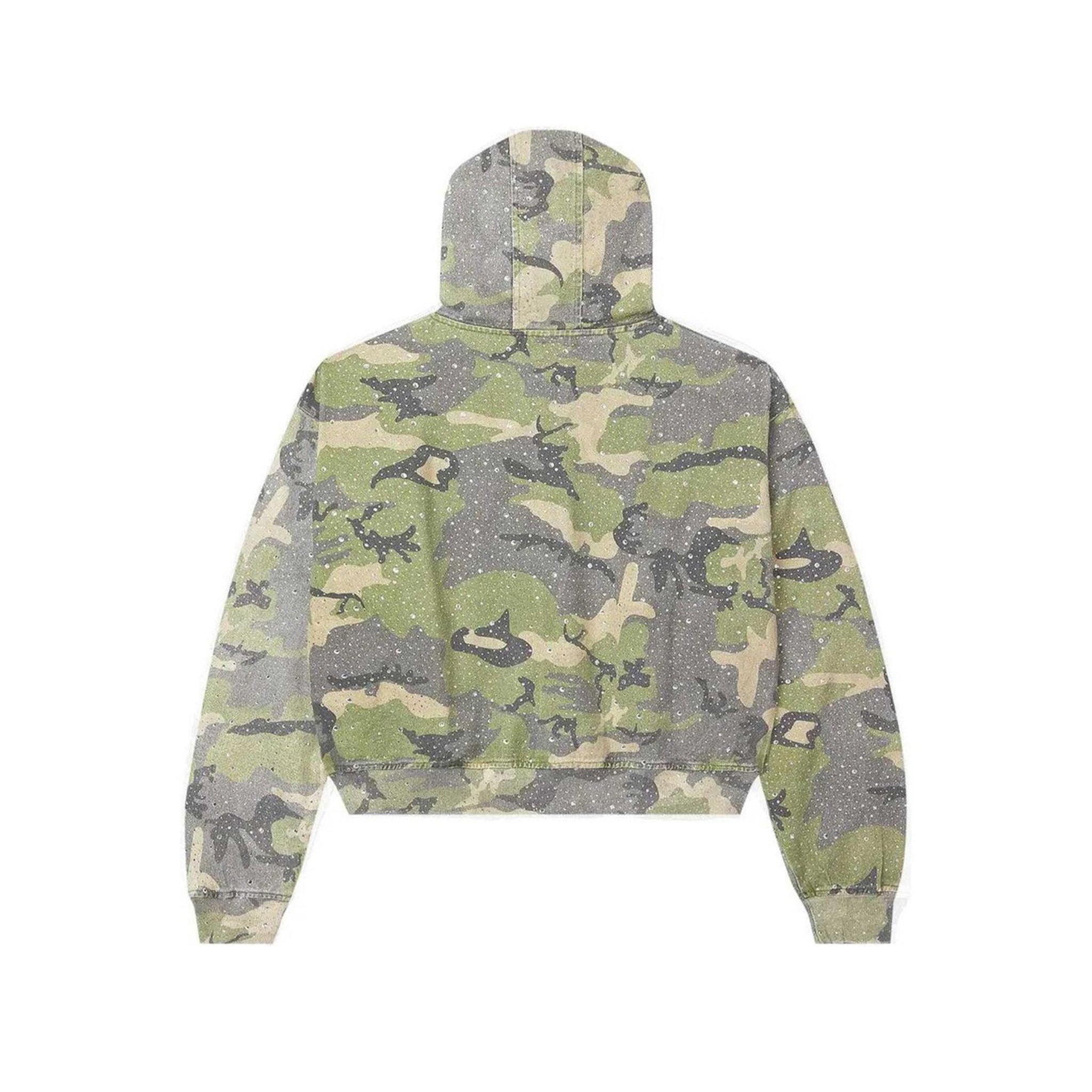 Vale Forever Winter Crystal Camo Work Jacket Green