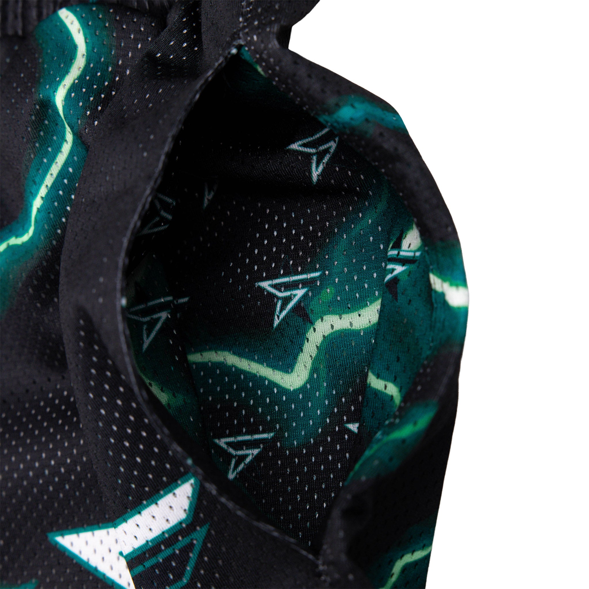 Common Hype x Five Stars Green Bolt Mesh Short - Common Hype