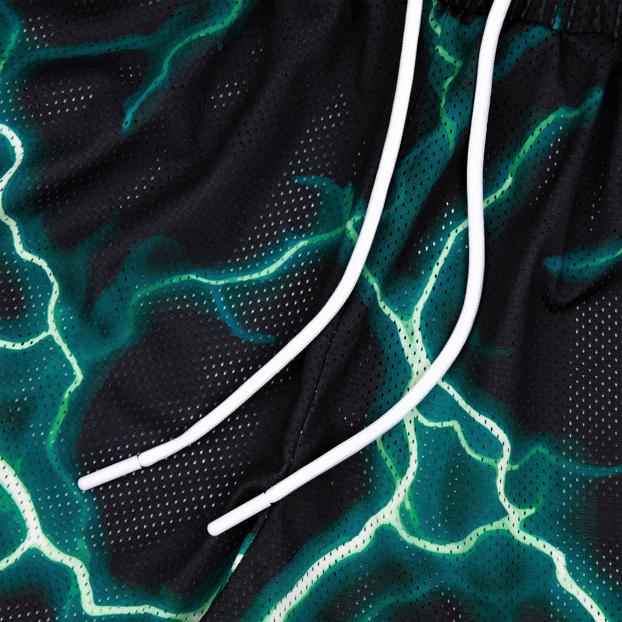 Common Hype x Five Stars Green Bolt Mesh Short - Common Hype
