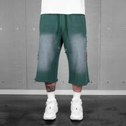 Commons Studios Rivet Sweatshort Faded Green