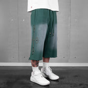 Commons Studios Rivet Sweatshort Faded Green